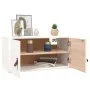 Massiver Wandschrank aus weißem Kiefernholz, 60 x 30 x 30 cm von vidaXL, Regale und Regale - Ref: Foro24-818367, Preis: 57,39...