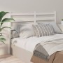 Solid white pine wood bed headboard 206x4x100 cm by vidaXL, Headboards and footboards - Ref: Foro24-818441, Price: 48,62 €, D...