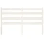 Cabecero de cama madera maciza de pino blanco 206x4x100 cm de vidaXL, Cabeceros y pies de cama - Ref: Foro24-818441, Precio: ...
