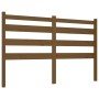Bettkopfteil aus massivem Kiefernholz in Honigbraun, 186 x 4 x 100 cm von vidaXL, Kopf- und Fußteile - Ref: Foro24-818438, Pr...