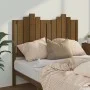 Bettkopfteil aus massivem Kiefernholz in Honigbraun, 126 x 4 x 110 cm von vidaXL, Kopf- und Fußteile - Ref: Foro24-818463, Pr...
