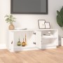 Mueble de TV de madera maciza de pino blanco 105x34x40 cm de vidaXL, Muebles TV - Ref: Foro24-818221, Precio: 63,39 €, Descue...