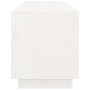 Mueble de TV de madera maciza de pino blanco 105x34x40 cm de vidaXL, Muebles TV - Ref: Foro24-818221, Precio: 63,39 €, Descue...