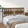 Solid pine wood bed headboard honey brown 155.5x4x100 cm by vidaXL, Headboards and footboards - Ref: Foro24-818578, Price: 60...