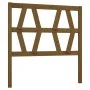 Bettkopfteil aus massivem Kiefernholz in Honigbraun, 81 x 4 x 100 cm von vidaXL, Kopf- und Fußteile - Ref: Foro24-818598, Pre...