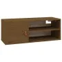 Wandschränke 2 Stück honigbraunes Kiefernholz 60x30x30 cm von vidaXL, Regale und Regale - Ref: Foro24-818392, Preis: 81,84 €,...