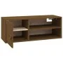 Wall cabinets 2 pcs honey brown pine wood 60x30x30 cm by vidaXL, Shelves and shelves - Ref: Foro24-818392, Price: 81,84 €, Di...
