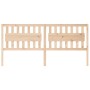 Cabecero de cama madera maciza de pino 205,5x4x100 cm de vidaXL, Cabeceros y pies de cama - Ref: Foro24-818590, Precio: 69,18...