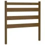 Bettkopfteil aus massivem Kiefernholz in Honigbraun, 81 x 4 x 100 cm von vidaXL, Kopf- und Fußteile - Ref: Foro24-818398, Pre...