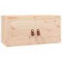 Wandschränke 2 Stück aus massivem Kiefernholz 60x30x30 cm von vidaXL, Regale und Regale - Ref: Foro24-818366, Preis: 84,26 €,...