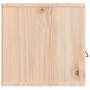 Wandschränke 2 Stück aus massivem Kiefernholz 60x30x30 cm von vidaXL, Regale und Regale - Ref: Foro24-818366, Preis: 84,26 €,...