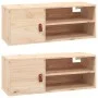 Wandschränke 2 Stk. aus massivem Kiefernholz 80x30x30 cm von vidaXL, Regale und Regale - Ref: Foro24-818386, Preis: 89,71 €, ...