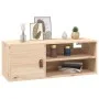 Wandschränke 2 Stk. aus massivem Kiefernholz 80x30x30 cm von vidaXL, Regale und Regale - Ref: Foro24-818386, Preis: 89,71 €, ...