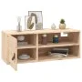 Wandschränke 2 Stk. aus massivem Kiefernholz 80x30x30 cm von vidaXL, Regale und Regale - Ref: Foro24-818386, Preis: 89,71 €, ...