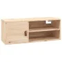 Wandschränke 2 Stk. aus massivem Kiefernholz 80x30x30 cm von vidaXL, Regale und Regale - Ref: Foro24-818386, Preis: 89,71 €, ...