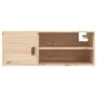 Wandschränke 2 Stk. aus massivem Kiefernholz 80x30x30 cm von vidaXL, Regale und Regale - Ref: Foro24-818386, Preis: 89,71 €, ...