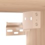 Wandschränke 2 Stk. aus massivem Kiefernholz 80x30x30 cm von vidaXL, Regale und Regale - Ref: Foro24-818386, Preis: 91,04 €, ...