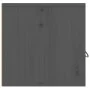 Wandschränke 2 Stück massives graues Kiefernholz 60x30x30 cm von vidaXL, Regale und Regale - Ref: Foro24-818370, Preis: 94,74...