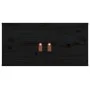 Wall cabinets 2 pcs solid black pine wood 60x30x30 cm by vidaXL, Shelves and shelves - Ref: Foro24-818374, Price: 94,72 €, Di...