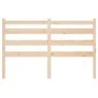 Bettkopfteil aus massivem Kiefernholz, 206 x 4 x 100 cm von vidaXL, Kopf- und Fußteile - Ref: Foro24-818440, Preis: 32,40 €, ...