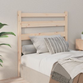 Cabecero de cama madera maciza de pino 81x4x100 cm