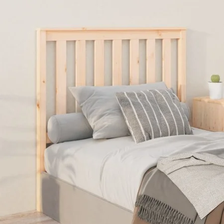 Bettkopfteil aus massivem Kiefernholz, 106 x 6 x 101 cm von vidaXL, Kopf- und Fußteile - Ref: Foro24-818505, Preis: 35,25 €, ...