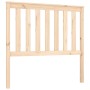 Bettkopfteil aus massivem Kiefernholz, 106 x 6 x 101 cm von vidaXL, Kopf- und Fußteile - Ref: Foro24-818505, Preis: 41,03 €, ...