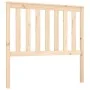Bettkopfteil aus massivem Kiefernholz, 106 x 6 x 101 cm von vidaXL, Kopf- und Fußteile - Ref: Foro24-818505, Preis: 35,25 €, ...
