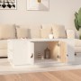 Couchtisch aus massivem weißem Kiefernholz, 100 x 50 x 41 cm von vidaXL, Couchtisch - Ref: Foro24-818256, Preis: 88,05 €, Rab...