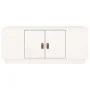 Mesa de centro de madera maciza de pino blanco 100x50x41 cm de vidaXL, Mesas de centro - Ref: Foro24-818256, Precio: 87,25 €,...