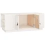 Couchtisch aus massivem weißem Kiefernholz, 100 x 50 x 41 cm von vidaXL, Couchtisch - Ref: Foro24-818256, Preis: 87,25 €, Rab...
