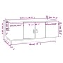 Couchtisch aus massivem weißem Kiefernholz, 100 x 50 x 41 cm von vidaXL, Couchtisch - Ref: Foro24-818256, Preis: 88,05 €, Rab...