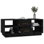 Couchtisch aus massivem schwarzem Kiefernholz, 100 x 50 x 41 cm von vidaXL, Couchtisch - Ref: Foro24-818274, Preis: 93,05 €, ...