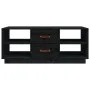 Mesa de centro de madera maciza de pino negro 100x50x41 cm de vidaXL, Mesas de centro - Ref: Foro24-818274, Precio: 93,05 €, ...