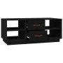 Couchtisch aus massivem schwarzem Kiefernholz, 100 x 50 x 41 cm von vidaXL, Couchtisch - Ref: Foro24-818274, Preis: 93,05 €, ...