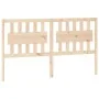 Solid pine wood bed headboard 165.5x4x100 cm by vidaXL, Headboards and footboards - Ref: Foro24-818580, Price: 50,36 €, Disco...
