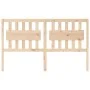 Solid pine wood bed headboard 165.5x4x100 cm by vidaXL, Headboards and footboards - Ref: Foro24-818580, Price: 50,36 €, Disco...