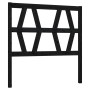Solid black pine wood bed headboard 96x4x100 cm by vidaXL, Headboards and footboards - Ref: Foro24-818604, Price: 23,23 €, Di...