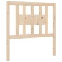 Kopfteil aus massivem Kiefernholz, 106 x 4 x 100 cm von vidaXL, Kopf- und Fußteile - Ref: Foro24-818655, Preis: 31,84 €, Raba...