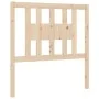 Kopfteil aus massivem Kiefernholz, 106 x 4 x 100 cm von vidaXL, Kopf- und Fußteile - Ref: Foro24-818655, Preis: 31,42 €, Raba...