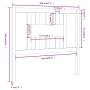 Kopfteil aus massivem Kiefernholz, 106 x 4 x 100 cm von vidaXL, Kopf- und Fußteile - Ref: Foro24-818655, Preis: 31,42 €, Raba...