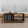 Solid honey brown pine wood coffee table 80x50x35.5 cm by vidaXL, Coffee table - Ref: Foro24-818263, Price: 60,20 €, Discount: %
