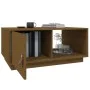 Solid honey brown pine wood coffee table 80x50x35.5 cm by vidaXL, Coffee table - Ref: Foro24-818263, Price: 60,20 €, Discount: %