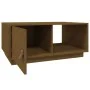 Solid honey brown pine wood coffee table 80x50x35.5 cm by vidaXL, Coffee table - Ref: Foro24-818263, Price: 60,20 €, Discount: %