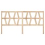 Bettkopfteil aus massivem Kiefernholz, 206 x 4 x 100 cm von vidaXL, Kopf- und Fußteile - Ref: Foro24-818640, Preis: 41,96 €, ...
