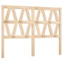 Bettkopfteil aus massivem Kiefernholz, 146 x 4 x 100 cm von vidaXL, Kopf- und Fußteile - Ref: Foro24-818620, Preis: 51,57 €, ...