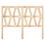 Bettkopfteil aus massivem Kiefernholz, 146 x 4 x 100 cm von vidaXL, Kopf- und Fußteile - Ref: Foro24-818620, Preis: 51,57 €, ...