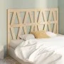 Bettkopfteil aus massivem Kiefernholz, 146 x 4 x 100 cm von vidaXL, Kopf- und Fußteile - Ref: Foro24-818620, Preis: 50,87 €, ...