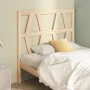 Bettkopfteil aus massivem Kiefernholz, 96 x 4 x 100 cm von vidaXL, Kopf- und Fußteile - Ref: Foro24-818600, Preis: 22,18 €, R...