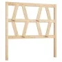 Bettkopfteil aus massivem Kiefernholz, 96 x 4 x 100 cm von vidaXL, Kopf- und Fußteile - Ref: Foro24-818600, Preis: 22,18 €, R...
